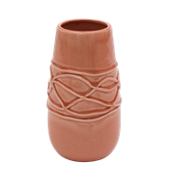 Vase ceramic, high rose